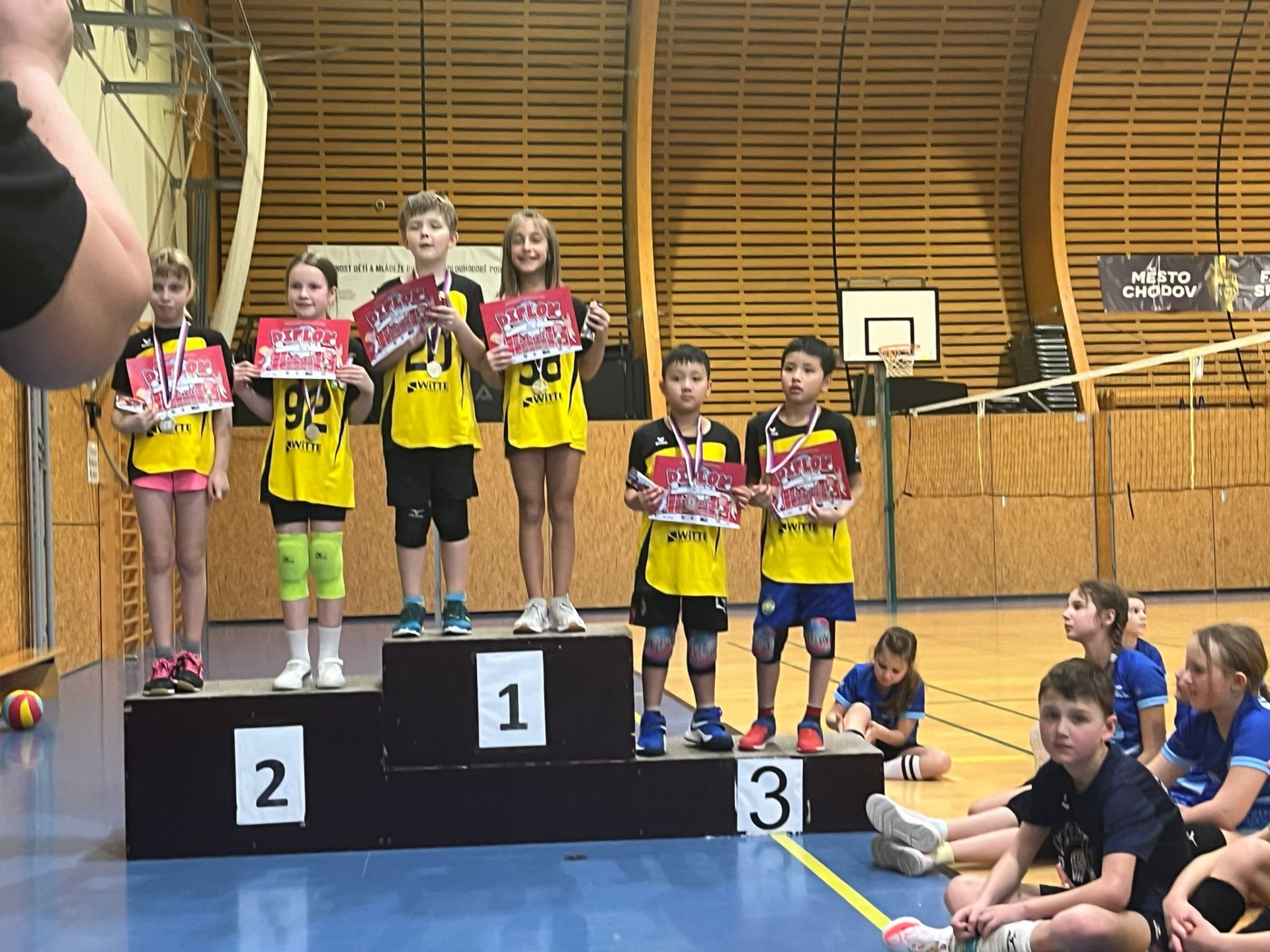 # Červený minivolejbal