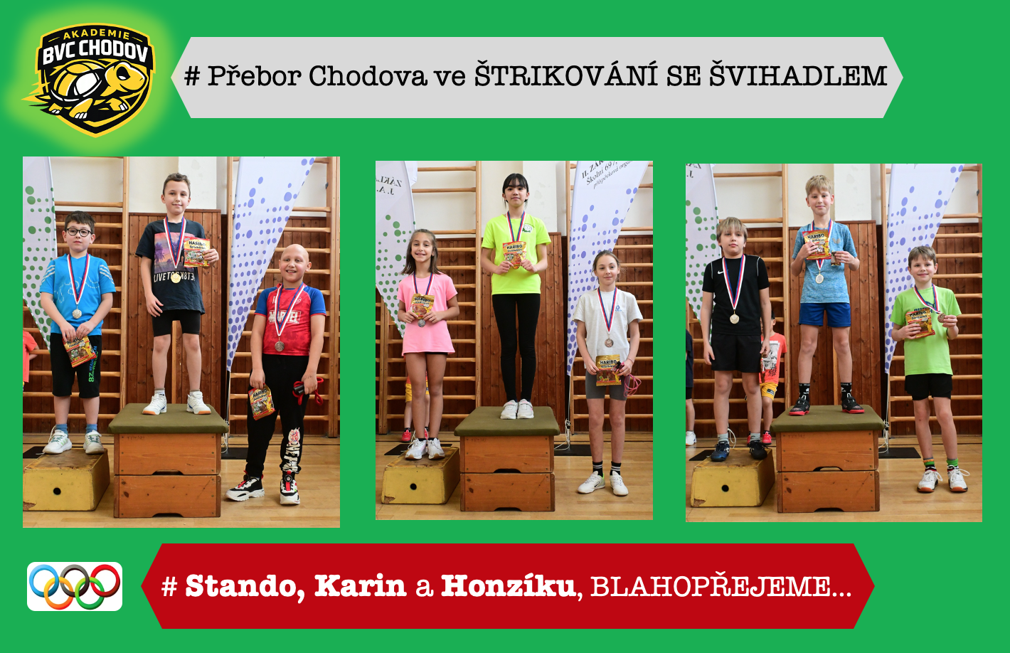 # Naši šikulové to umějí i se švihadlem...