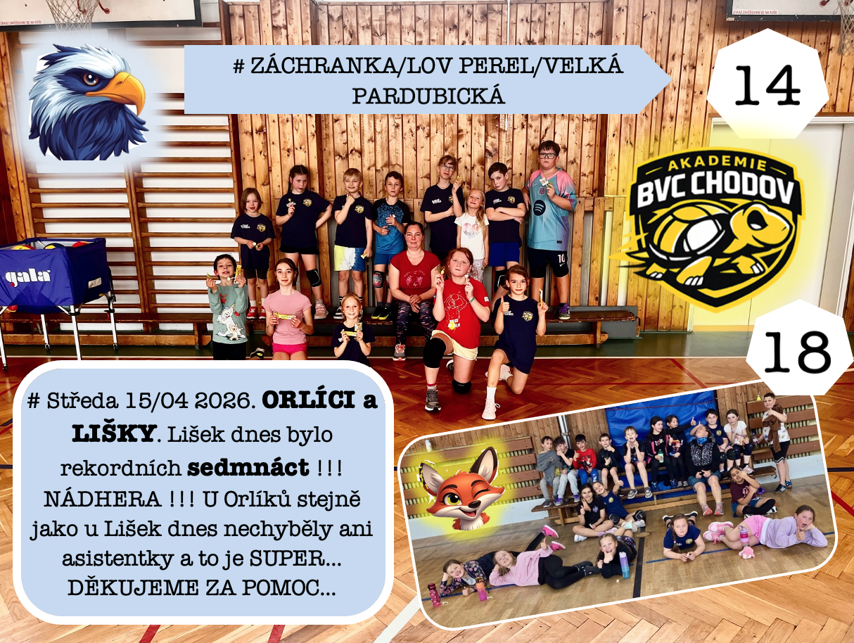 # Oprava... LIŠEK bylo dokonce OSMNÁCT... Krása...