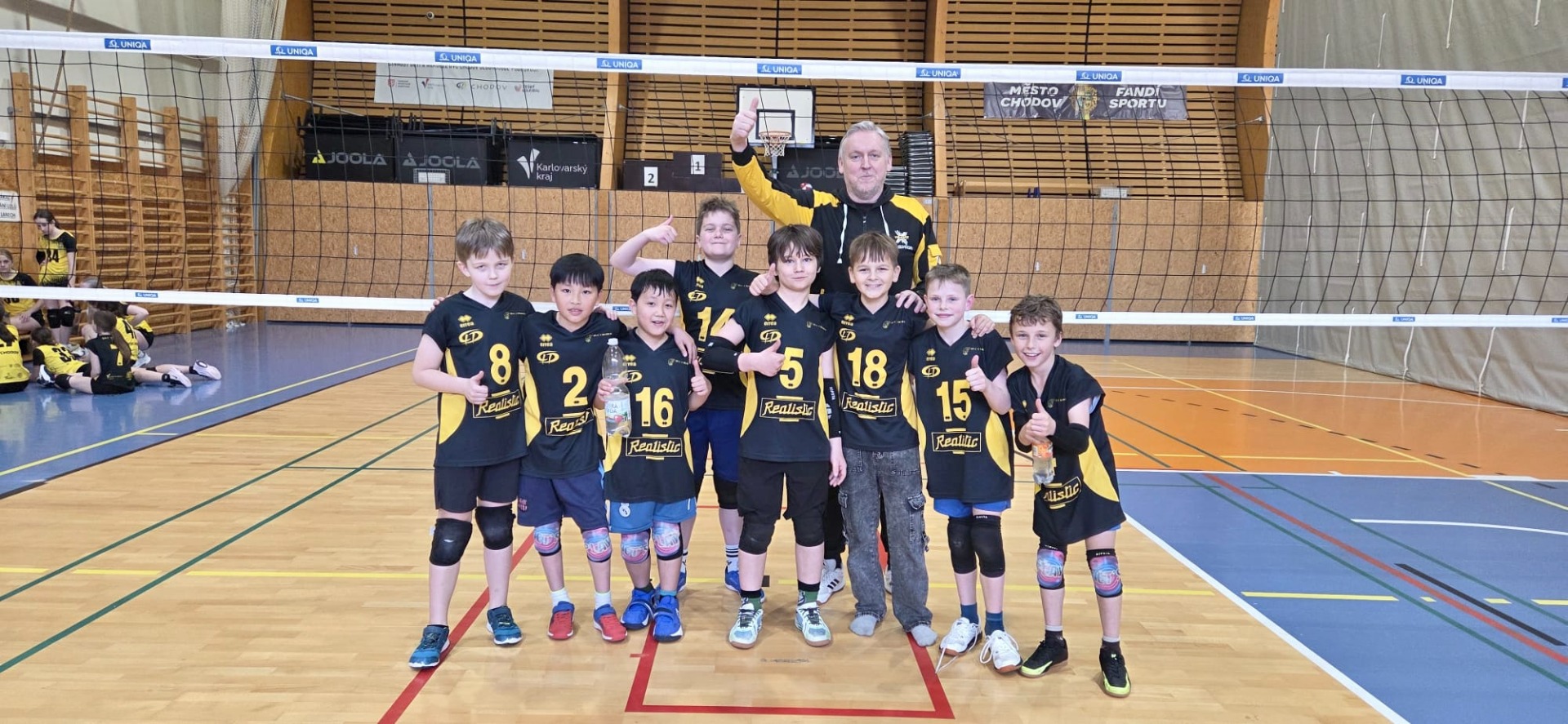 # Naši kluci na JARNÍM POHÁRU...