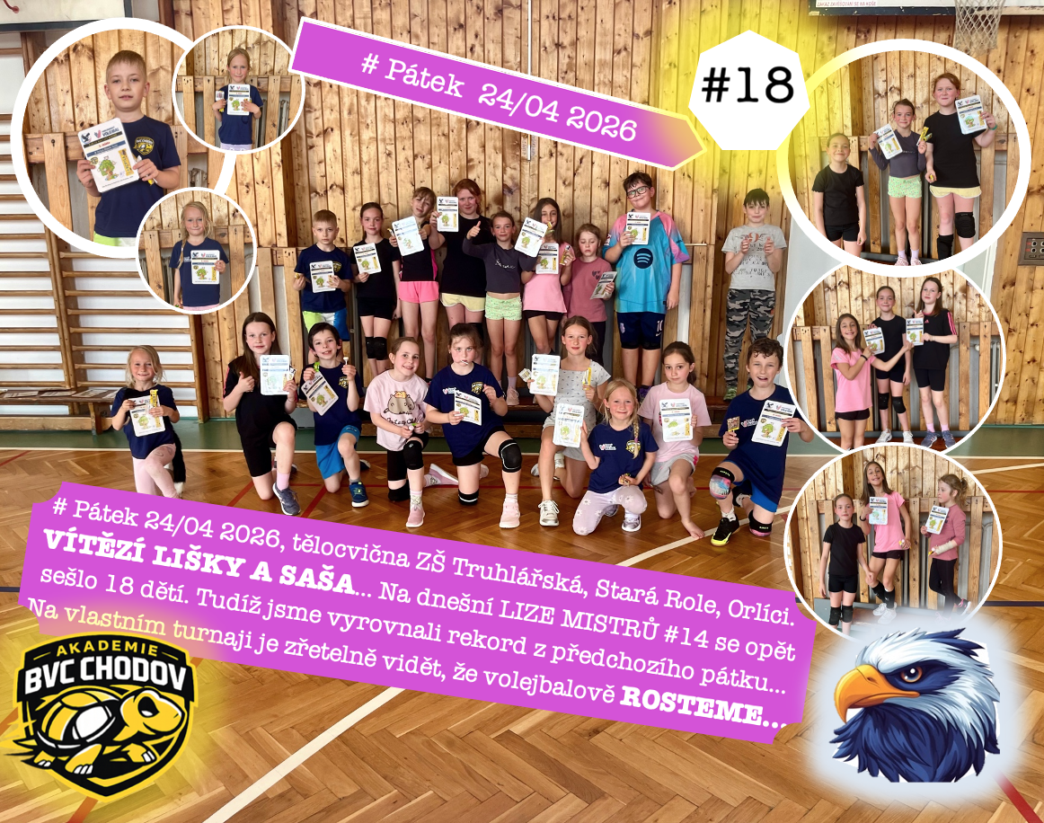 # Vyrovnaný REKORD= 18... 